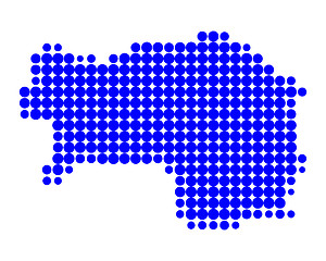 Image showing Map of Styria