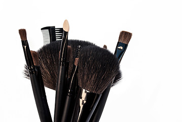 Image showing Make Up Brushes