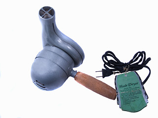 Image showing Vintage Hair Dryer