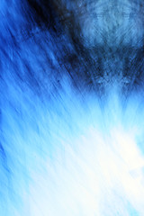 Image showing Blue abstract background