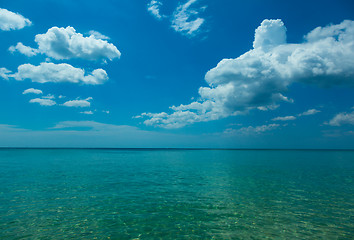 Image showing Ocean and sky.