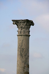 Image showing Corynthian column