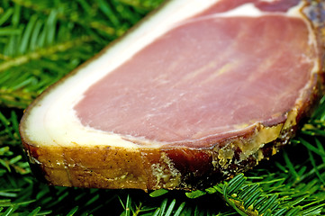 Image showing Smoked chop of the Black Forest