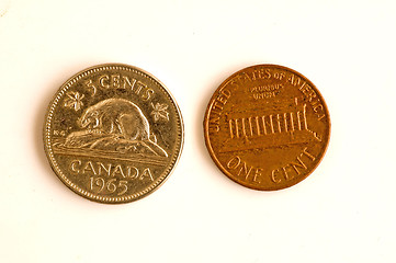 Image showing Coins of America and Canada