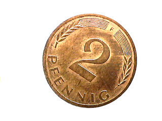 Image showing 2 German Pfennig