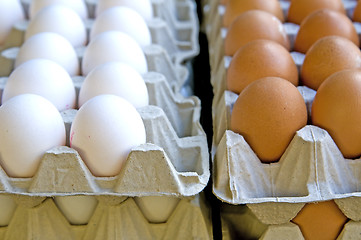 Image showing eggs at a street sale