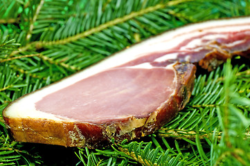 Image showing Smoked chop of the Black Forest