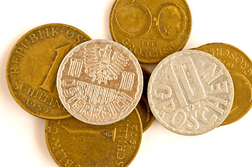 Image showing Former European currency of Austria