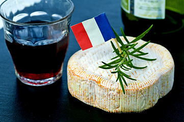 Image showing french soft cheese