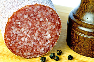 Image showing Salami