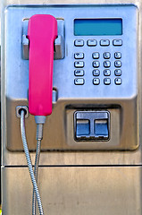 Image showing Public telephone