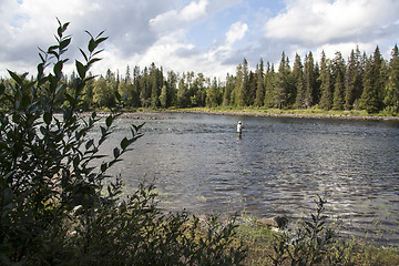 Image showing Fishing