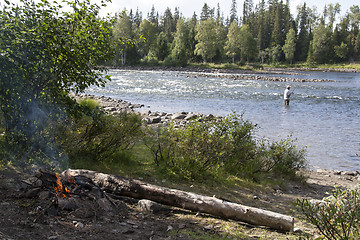 Image showing Fishing