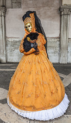 Image showing Venetian Yellow Costume