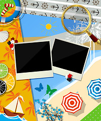 Image showing Summer background design