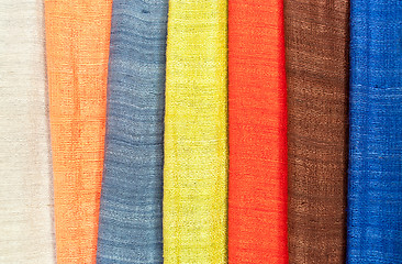 Image showing Thai Cotton Fabrics