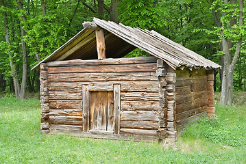 Image showing The ancient building in the national park 