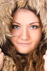 Image showing winter portrait