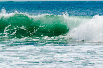 Image showing ocean waves on a sunny day