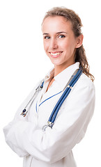 Image showing doctor with stethoscope