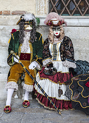 Image showing Venetian Couple