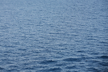 Image showing Sea water - texture, blue aqua 