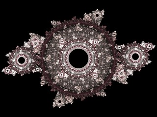 Image showing Abstract 3D fractal pattern