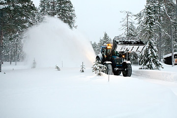 Image showing snow-remover