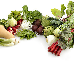 Image showing Fresh Vegetables Arrangement