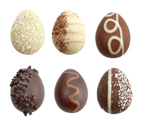 Image showing Chocolate Eggs