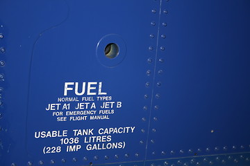 Image showing Helicopter Fuel Intake