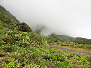 Image showing cloudy impression of Guadeloupe