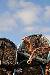 Image showing Lobster Pots