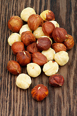 Image showing Hazelnuts