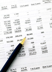 Image showing accounting financial data