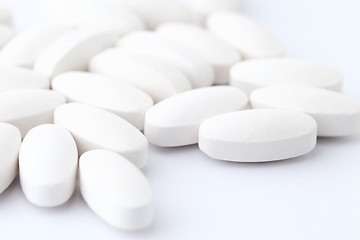 Image showing white pills