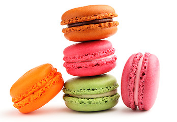 Image showing Colorful Macaron