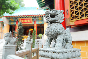 Image showing stone Lion Statue