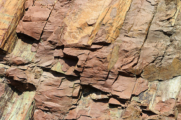 Image showing Hong Kong Geo Park , hexagonal column