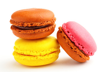 Image showing Colorful macaroon