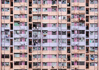 Image showing apartment house in Hong Kong