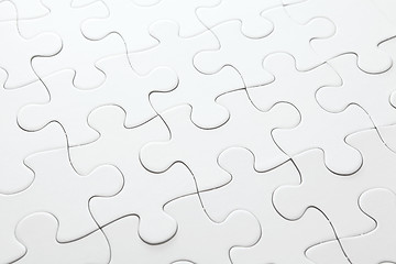 Image showing White puzzle