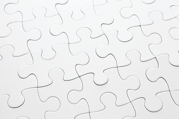 Image showing White puzzle