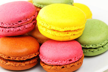 Image showing french macaron cookie