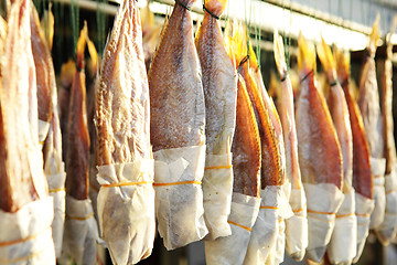 Image showing dry salt fish 