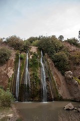 Image showing Waterfall in Israeli galilee