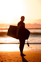 Image showing Bodyboarder