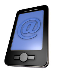 Image showing email smartphone