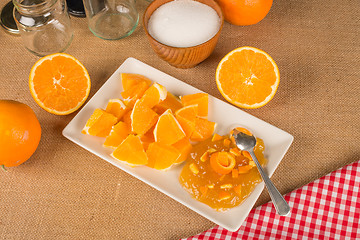 Image showing Homemade marmalade