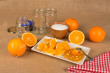 Image showing Homemade marmalade